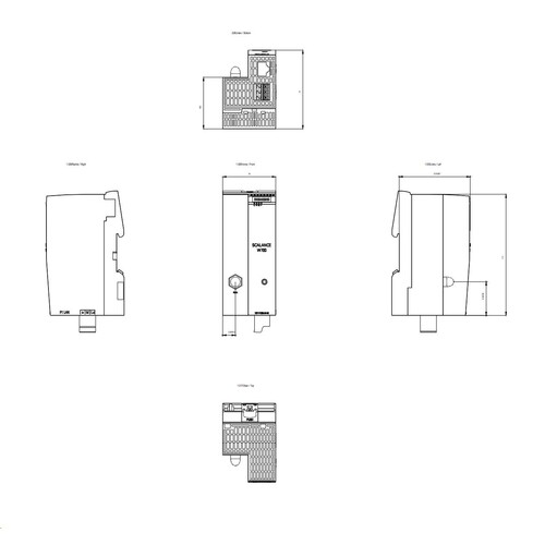 6GK5722-1FC00-0AA0 Siemens IWLAN Client/WLAN Bridge, IP20, IEEE 802.11n, Produktbild Additional View 2 L