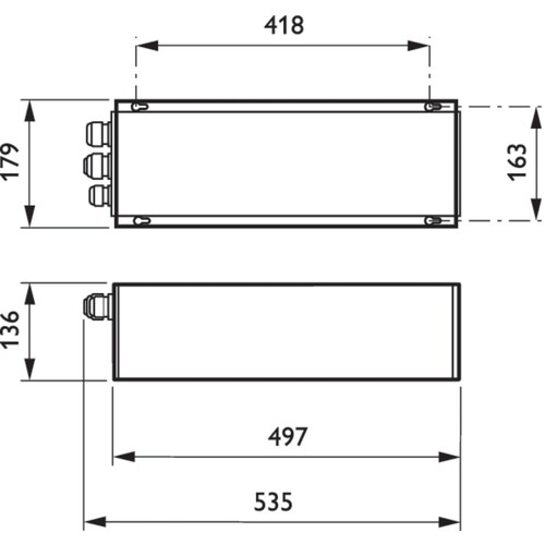 6279000 PhilipsLeuchten GearUnits   SON T   600 W   Farbe: Silber   Anschluss:  Produktbild Additional View 2 L