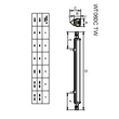 36010299 PhilipsLeuchten WT060C LED36S/840 PSU TW1 L1200 Produktbild Additional View 1 S