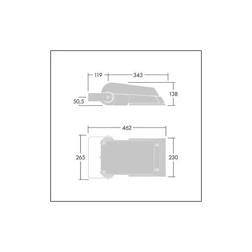 96644824 Thorn AFP S 36L70 740 A6 BPS CL1 GY Produktbild Additional View 1 L