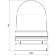 WE461 120 70 Werma Midi TwinFLASH Combi 12/24VAC/DC RD Produktbild Additional View 1 S