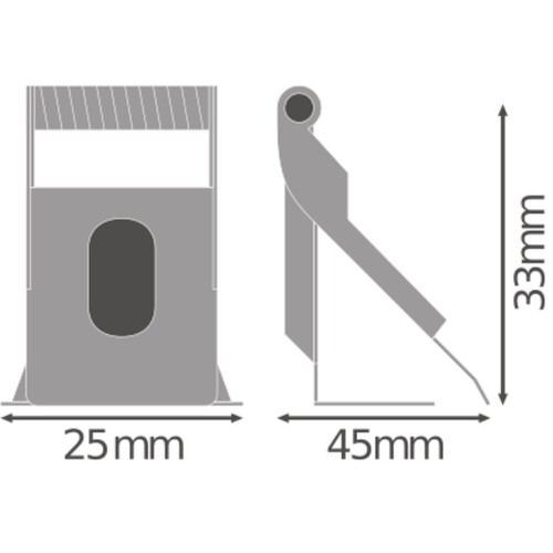 4058075409859 Ledvance PL RECESSED MOUNT CLIPS VAL 4X Produktbild Additional View 1 L