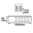 112499 Isoled Sys One RGB 1 Zone Fernbedienung Multifunktion Produktbild Additional View 1 S