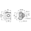 540121 Dehn AK 8.10 AQ4 50 TE20 25 V4A Anschlussklemme NIRO (V4A) f. Tiefenerd Produktbild Additional View 2 S