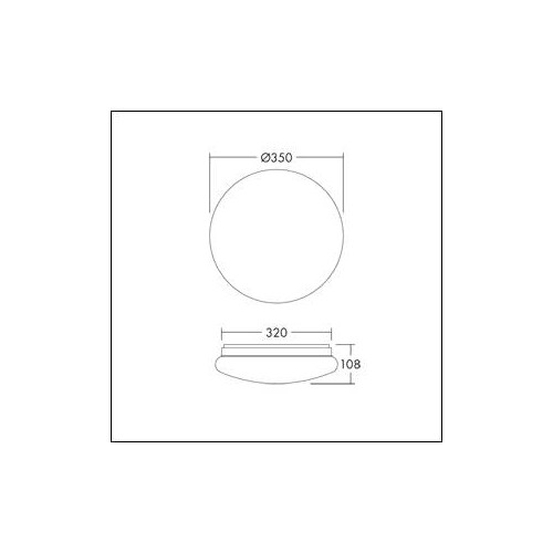 96631862 Thorn LENA VARIO LED 320 1400 830/35/40 Produktbild Additional View 1 L