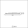 96632688 Thorn ZOE VARIO LED DL 210 2000 830/35/40 Produktbild Additional View 1 S