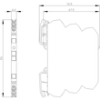 3RQ3018-2AF00 Siemens Ausgangskoppelglied, Relaiskoppler, 1W, Produktbild Additional View 2 S