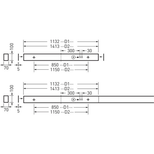 7355640 Trilux SFlow D1 L CDP I 3700 840 ET 01 Produktbild Additional View 2 L