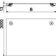 6052980 Obo DRL 100 A4 Deckel mit Drehriegel für Kabelrinne und Kabelleit Produktbild Additional View 1 S