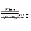 114410 Isoled GX53 LED 6W 4000K neutralweiss Produktbild Additional View 1 S