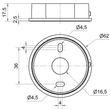 WE260 700 01 Werma Mini Adapter BM GY Produktbild Additional View 1 S