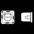 A1520-15CAWW Jung SCHUKO Steckdose mit USB Typ AC Produktbild Additional View 1 S