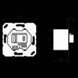 USB15CASW Jung USB-Ladegerät Produktbild Additional View 1 S