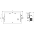 922220 DEHN DBX TC B 180 Kompakter Blitzstromableiter Produktbild Additional View 2 S