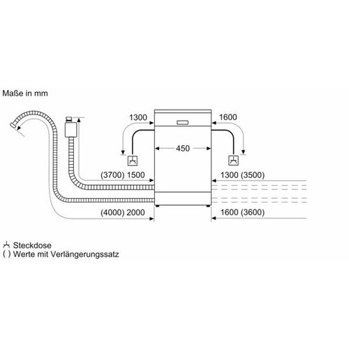 SPI2IKS10E Bosch Teilint. Geschirrspüler 45cm Edelstahl Besteckkorb Produktbild Additional View 5 L