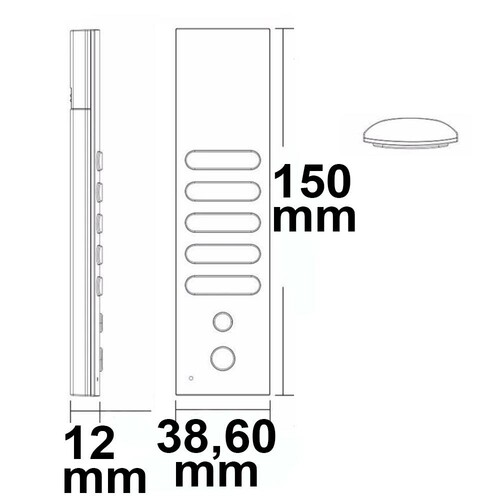 114261 Isoled Sys One single color 4 Zonen Fernbedienung mit 2 Szenenspeicher Produktbild Additional View 1 L