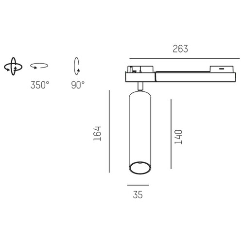 662-01402052366z Molto Luce TRIGGA VOLARE DC SYS 11W FL 2700K Produktbild Additional View 1 L