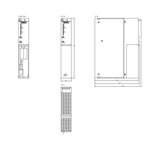 6ES7407-0KR02-0AA0 Siemens SIMATIC S7 400, Stromversorgung PS407  10A, Weitbe Produktbild Additional View 1 L