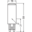 4058075432277 Osram LEDSPIN403XD 4W/827 230V G9 FS1 Produktbild Additional View 4 S