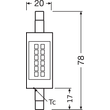 4058075432710 Osram LESLIM7860 6W/827 230V R7S FS1 Produktbild Additional View 4 S