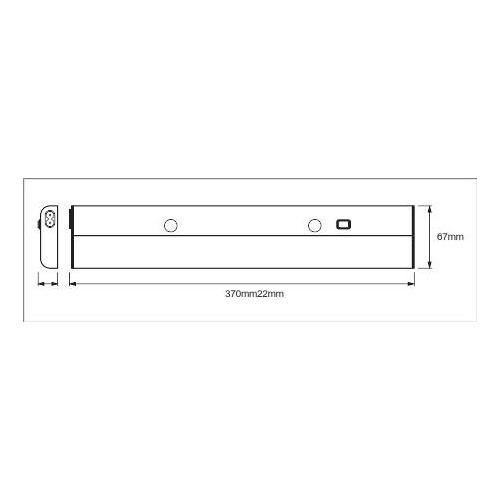 4058075264328 Ledvance LINEAR LED FLAT ECO 840 FS1 Produktbild Additional View 1 L