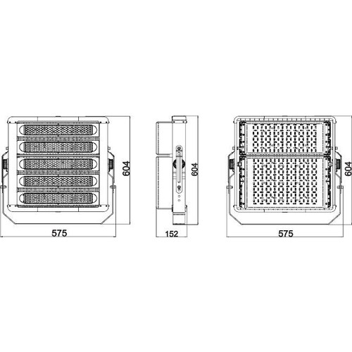 4058075372658 Ledvance ECOHPFLOOD 500W 857 W67500LM BKVS1 Produktbild Additional View 1 L