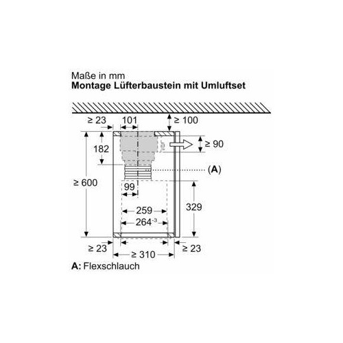 DWZ1IT1D1 Bosch Long Life Umluftset extern Produktbild Additional View 4 L