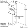 GIV21ADD0 Bosch Einbau-Gefrierschrank 87.4 x 55.8 cm Produktbild Additional View 5 S