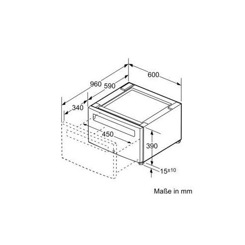 WTZPW20D Bosch Podest mit Auszug Produktbild Additional View 4 L