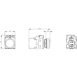 3SU1152-6AA60-1AA0 Siemens Leuchtmelder, 22mm, rund, Metall, hochglanz, weiß, Li Produktbild Additional View 2 S
