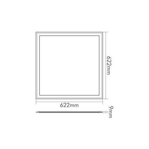 1570461310 Nobile LED Panel Q2S UGR  19 weiß 28W 840 nicht dim Produktbild Additional View 2 L