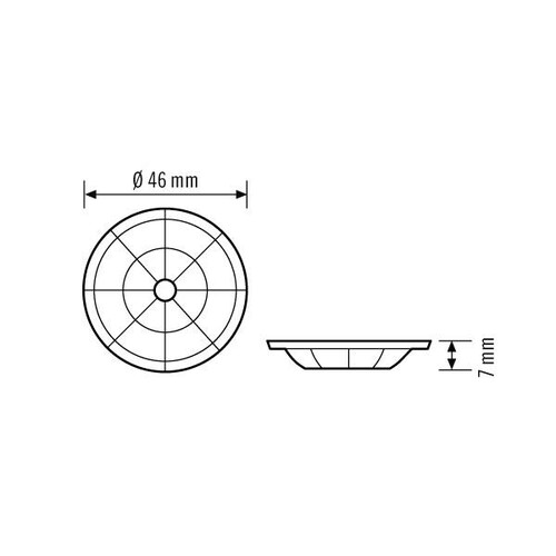 EB10423093 Esylux BASIC 8 LENS MASK Ersatzteil Linsenmaske Produktbild Additional View 1 L