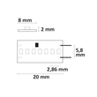 114725 Isoled LED CRI930 Linear ST8 Flexband, 24V, 22W, IP20, warmweiß Produktbild Additional View 2 S