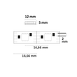 114663 Isoled LED WS2815 Digital SPI Flexband, 12V, 8W, IP68, RGB Produktbild Additional View 2 S