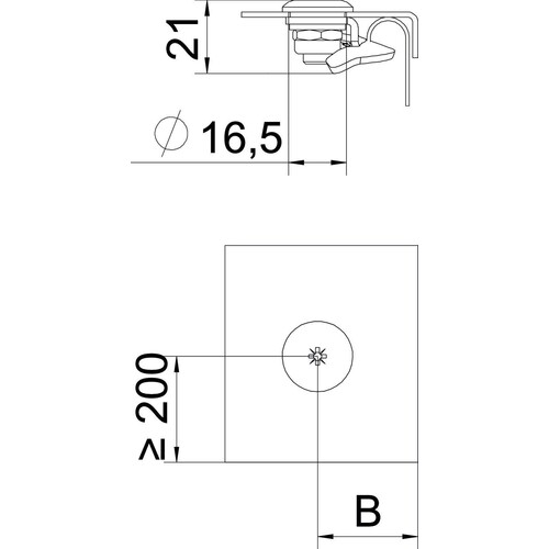 6065016 Obo DRL H S A2 Drehriegel für Deckel Edelstahl, rostfrei blank, nachb Produktbild Additional View 1 L