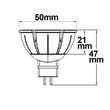 113574 Isoled MR16 Vollspektrum LED Strahler 7W COB Produktbild Additional View 2 S