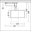 60716547 Zumtobel VIV2 L 6000-930 LDO 3CY WFL WH WH Produktbild Additional View 1 S