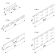 10145 Trayco CT15 J PG Kabelrinne Verbinder H=15mm, sendzimir Produktbild Additional View 3 S