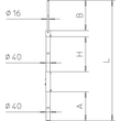 5408942 Obo isFang 4000 Isolierter Fangmast4000mmGlasfaserverstärkter Kuns Produktbild Additional View 1 S