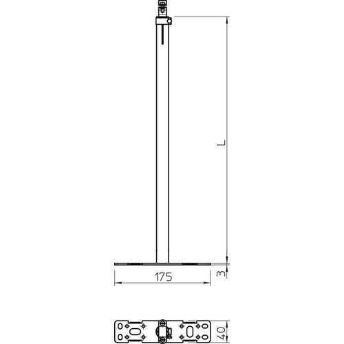 5408852 Obo ISAV1000W Isolierter Abstandhaltervariable Längeneinstellung Produktbild Additional View 1 L