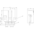 3VA9483-0QC00 Siemens Anschlussverbreiterung frontseitig 3 St Produktbild Additional View 1 S