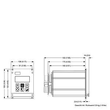 7ME6910-2CA10-1AA0 Siemens Signalumformer MAG 5000, 19 Zoll Einsch Produktbild Additional View 1 S