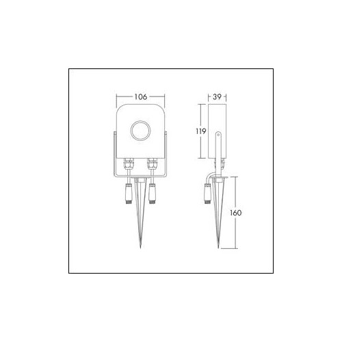 96633592 Thorn ECO PIR SENSOR Sensor Produktbild Additional View 1 L