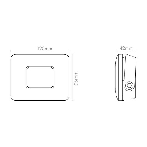 630018 SG Leuchten FLOM MINI 10W LED 3000K, graphit Produktbild Additional View 1 L