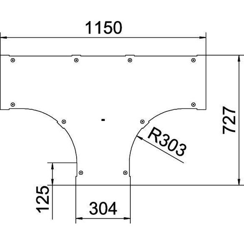 6226182 Obo LTD 300 R3 A4 Deckel für T Stückmit DrehriegelB300Edelstahl, rostf Produktbild Additional View 1 L