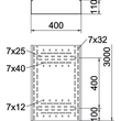 6061987 Obo BKRS 1140 FS Kabelrinne BKRSbegehbar110x400x3000Stahlbandverzin Produktbild Additional View 1 S