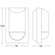 034696 Steinel BEWEGUNGSMELDER IS 2180 ECO WS Produktbild Additional View 1 S