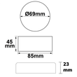 113310 Isoled Wireless Touch RGB PWM-Controller Produktbild Additional View 1 S