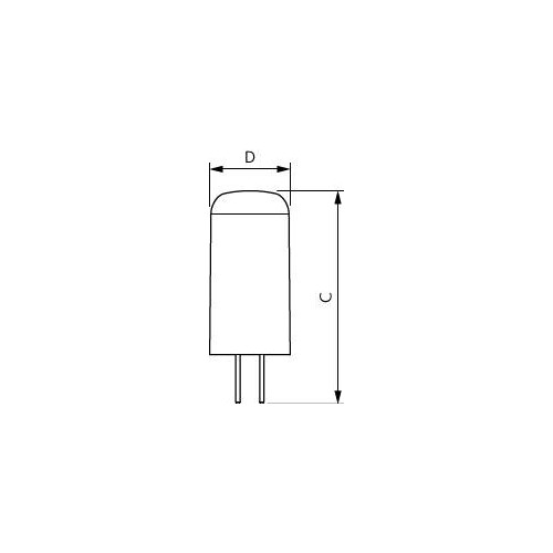 76761700 Philips Lampen CorePro LEDcapsuleLV 1 10W G4 827 Produktbild Additional View 2 L