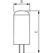 76753200 Philips Lampen CorePro LEDcapsuleLV 2.1 20W G4 827 D Produktbild Additional View 2 S